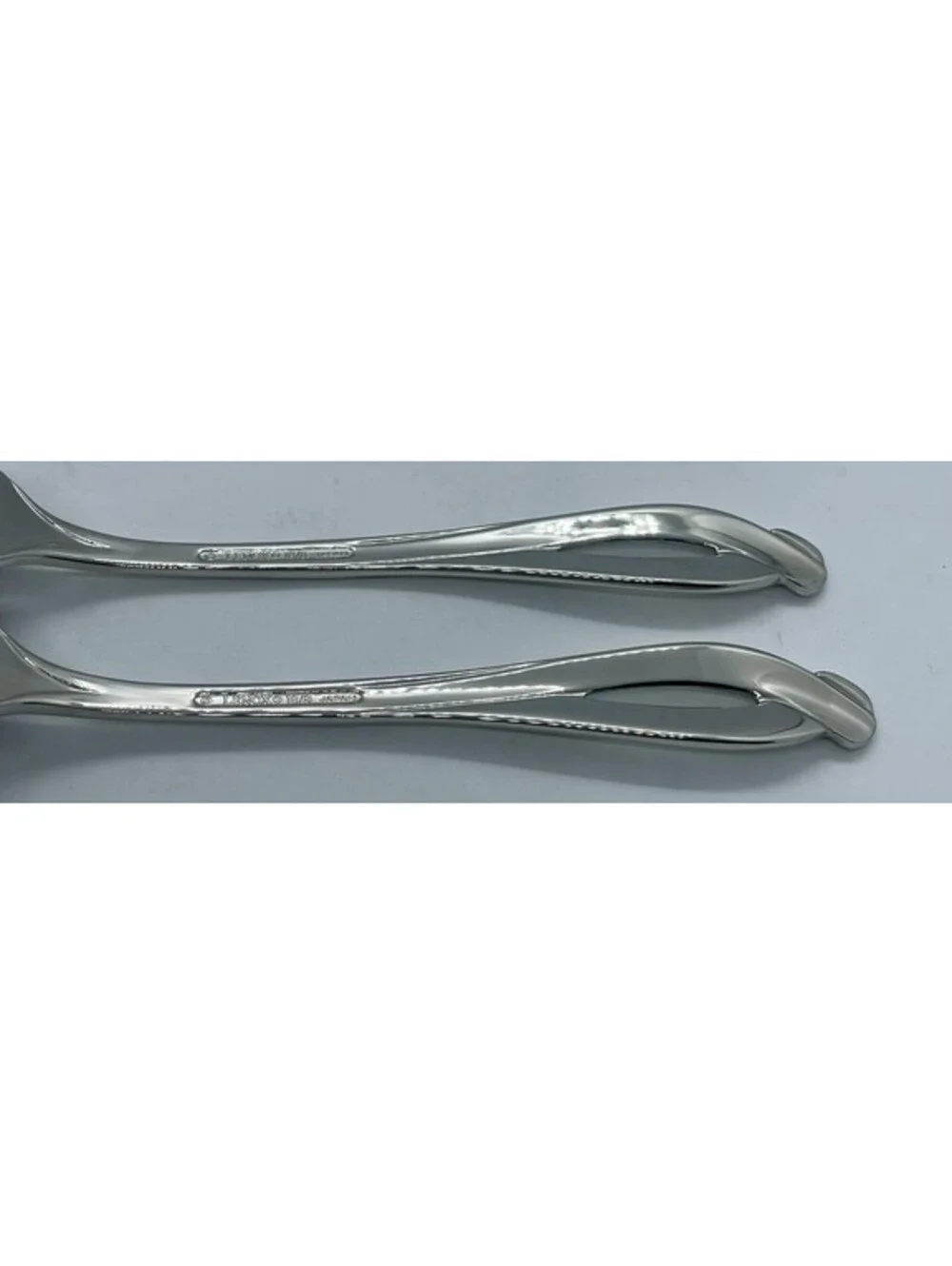 (2) Lenox DEBUT 18/8 Stainless Japan Kirk Stieff Collection Dinner Fork Lot ~8”